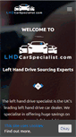 Mobile Screenshot of lhdcarspecialist.com